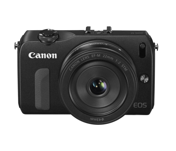 Canon EOS M + 22 czarny - 1399951 - zdjęcie 2